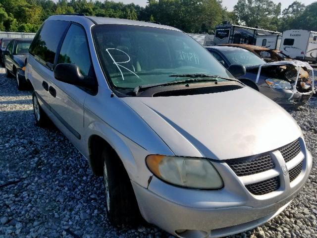 1D4GP25RX5B309700 - 2005 DODGE CARAVAN SE GRAY photo 1