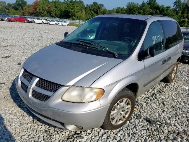 1D4GP25RX5B309700 - 2005 DODGE CARAVAN SE GRAY photo 2