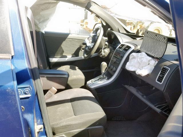 2CKDL33F386308513 - 2008 PONTIAC TORRENT BLUE photo 5