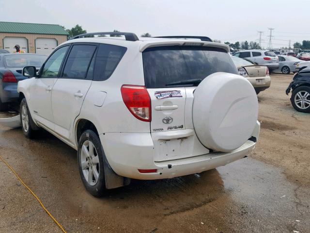 JTMZD31V665009238 - 2006 TOYOTA RAV4 LIMIT WHITE photo 3