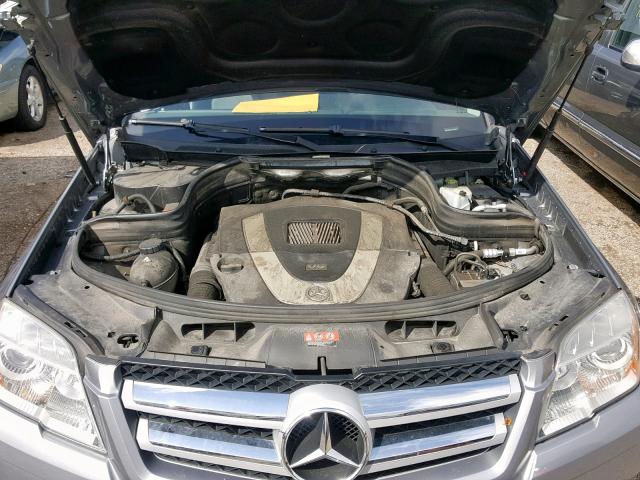 WDCGG8HB2AF405395 - 2010 MERCEDES-BENZ GLK 350 4M GRAY photo 7