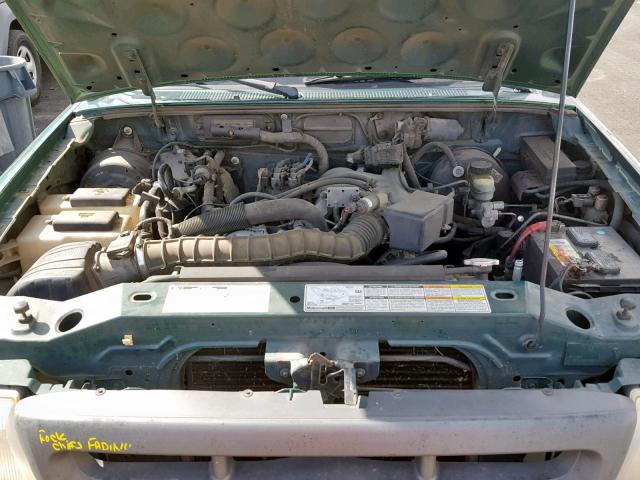 1FTYR10V6XPB34216 - 1999 FORD RANGER GREEN photo 7