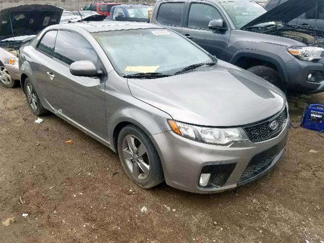 KNAFU6A29B5385448 - 2011 KIA FORTE EX GRAY photo 1