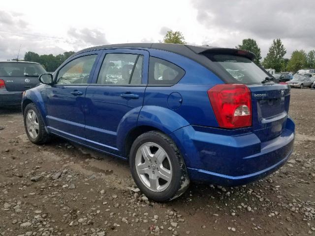 1B3HB48A69D149666 - 2009 DODGE CALIBER SX BLUE photo 3