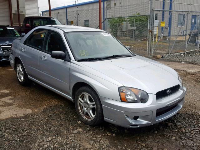 JF1GD67565H515459 - 2005 SUBARU IMPREZA RS SILVER photo 1