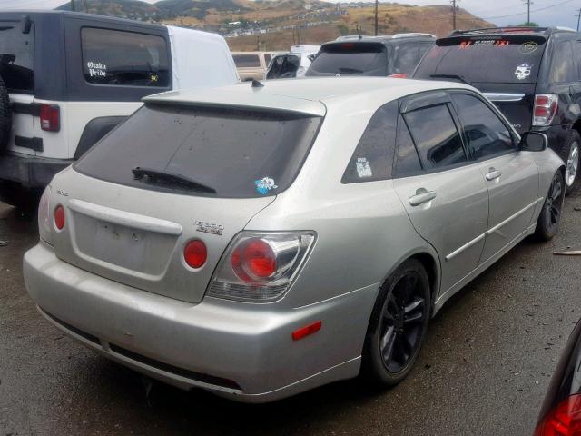 JTHED192320040871 - 2002 LEXUS IS 300 SPO SILVER photo 4