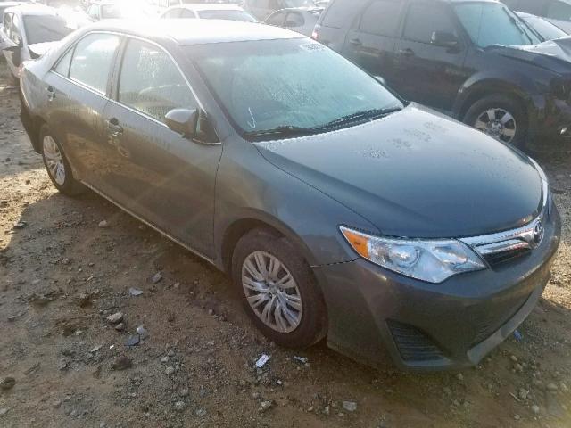 4T1BF1FK1EU828785 - 2014 TOYOTA CAMRY L GRAY photo 1