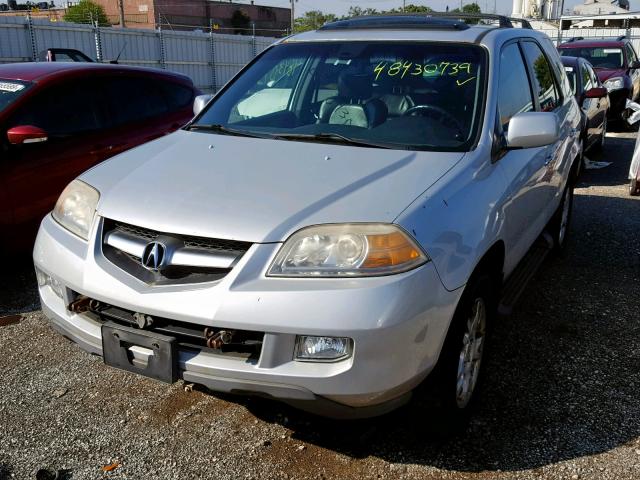 2HNYD18914H539089 - 2004 ACURA MDX TOURIN SILVER photo 2