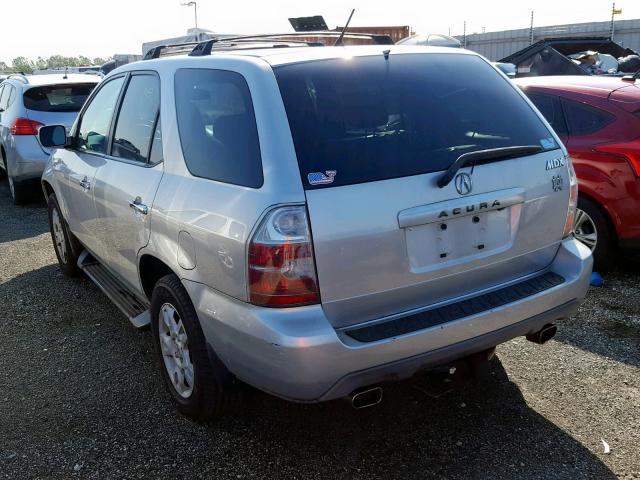 2HNYD18914H539089 - 2004 ACURA MDX TOURIN SILVER photo 3