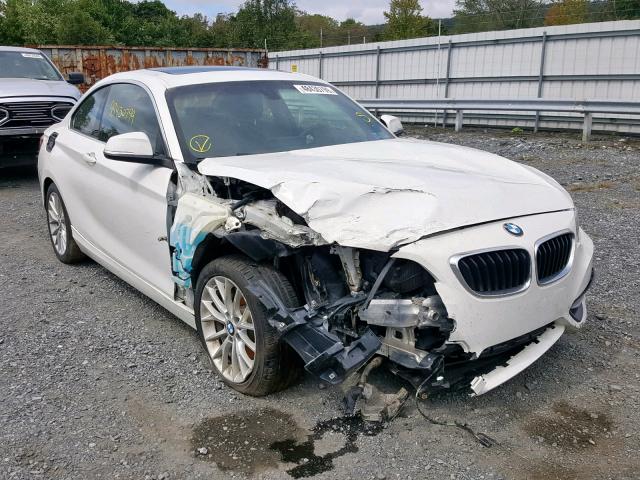 WBA1G9C50GVX96979 - 2016 BMW 228 XI WHITE photo 1