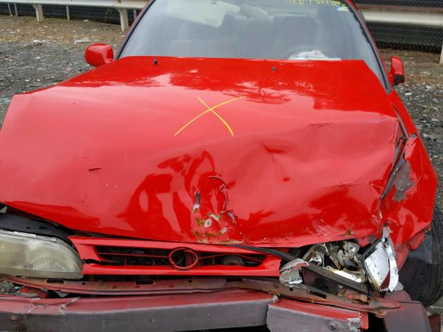 1NXBB02E4TZ458712 - 1996 TOYOTA COROLLA DX RED photo 9