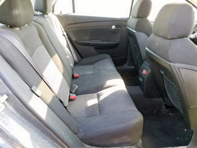 1G1ZH57B584269256 - 2008 CHEVROLET MALIBU 1LT ნაცრისფერი ფოტო 6