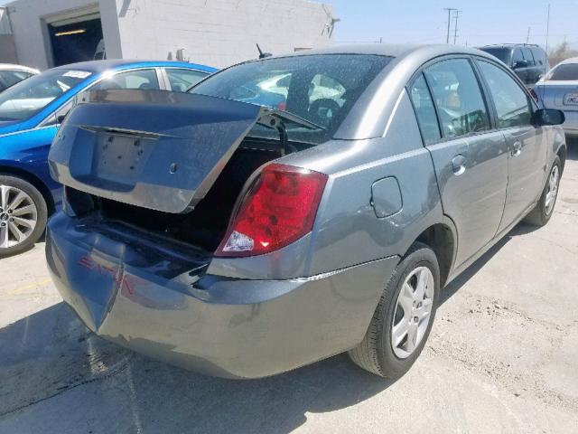 1G8AJ55FX7Z118455 - 2007 SATURN ION LEVEL GRAY photo 4