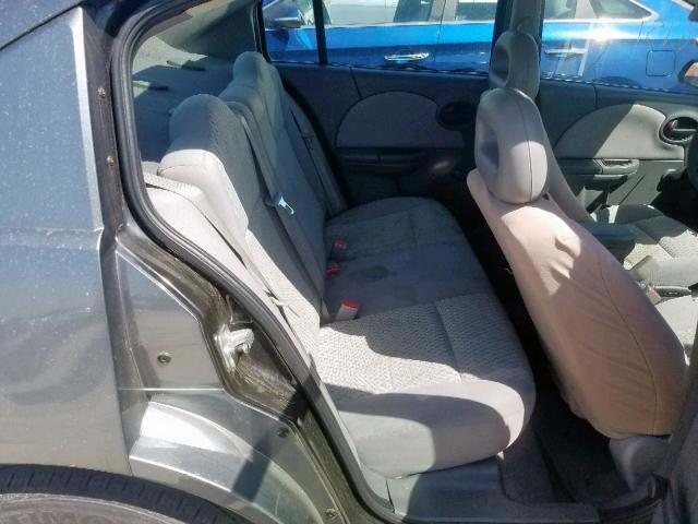 1G8AJ55FX7Z118455 - 2007 SATURN ION LEVEL GRAY photo 6