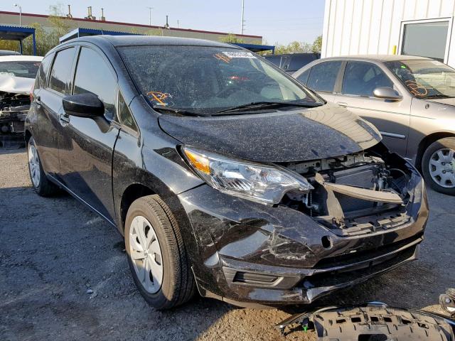 3N1CE2CP3HL367155 - 2017 NISSAN VERSA NOTE BLACK photo 1