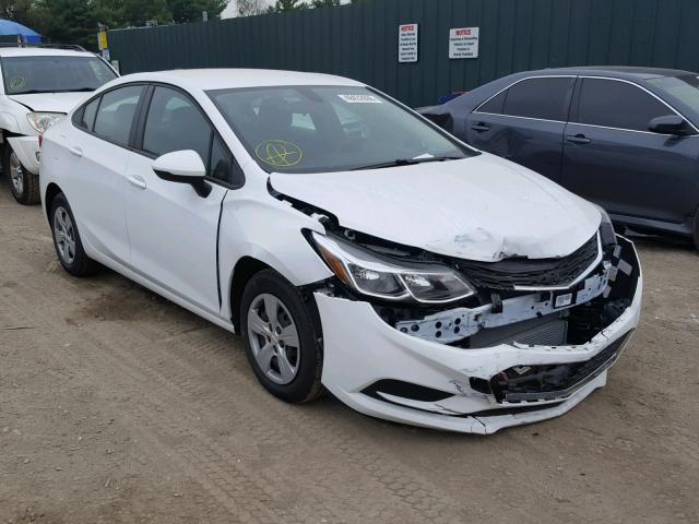 1G1BC5SM3J7226242 - 2018 CHEVROLET CRUZE LS WHITE photo 1