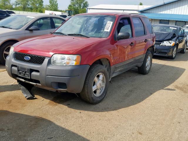 1FMYU02113KC26856 - 2003 FORD ESCAPE XLS RED photo 2