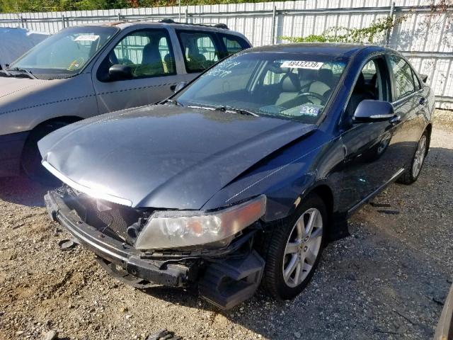 JH4CL96834C036404 - 2004 ACURA TSX BLACK photo 2