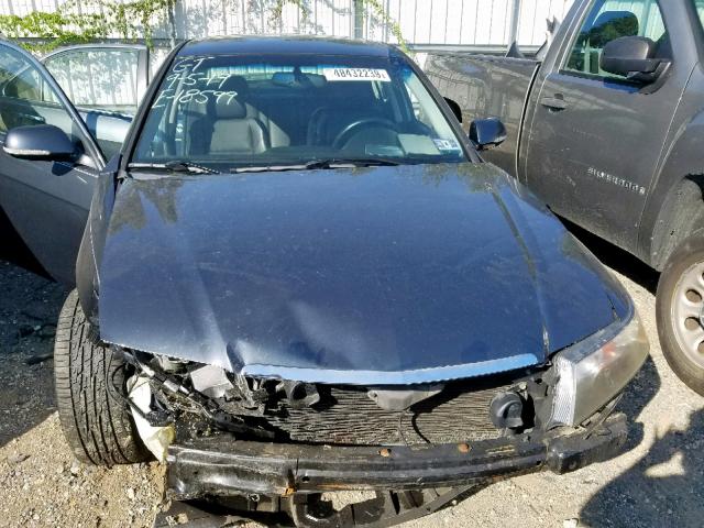 JH4CL96834C036404 - 2004 ACURA TSX BLACK photo 7