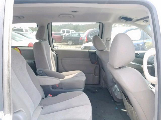 KNDMG4C72E6539236 - 2014 KIA SEDONA LX SILVER photo 6