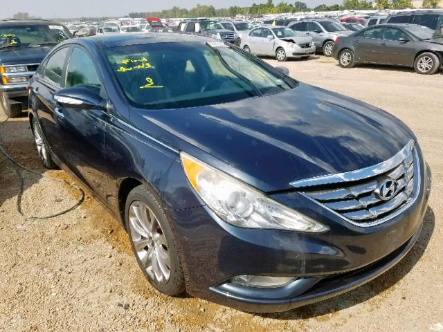 5NPEC4AB5CH328851 - 2012 HYUNDAI SONATA SE GRAY photo 1