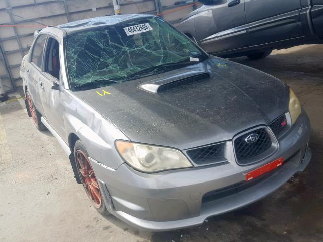 JF1GD76617L514431 - 2007 SUBARU IMPREZA WR GRAY photo 1