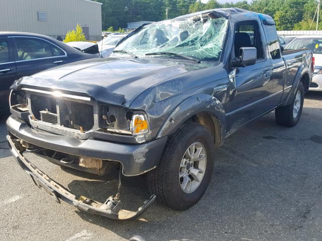 1FTZR45E88PA64119 - 2008 FORD RANGER SUP GRAY photo 2