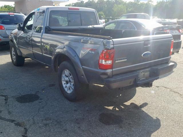 1FTZR45E88PA64119 - 2008 FORD RANGER SUP GRAY photo 3