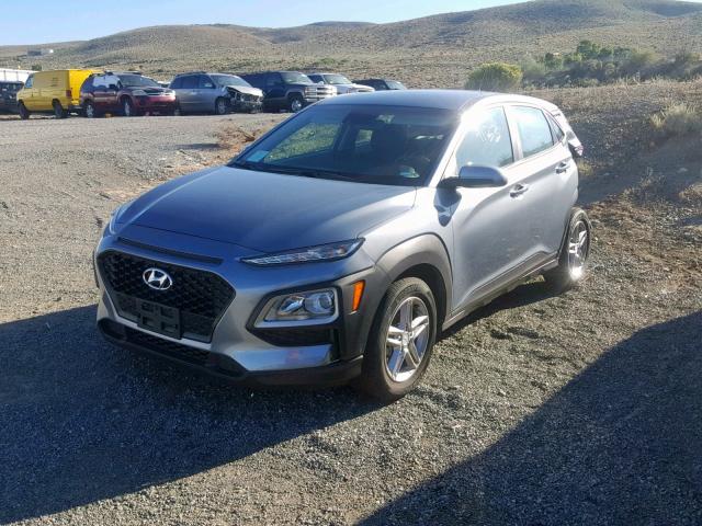 KM8K1CAA5KU300154 - 2019 HYUNDAI KONA SE SILVER photo 2