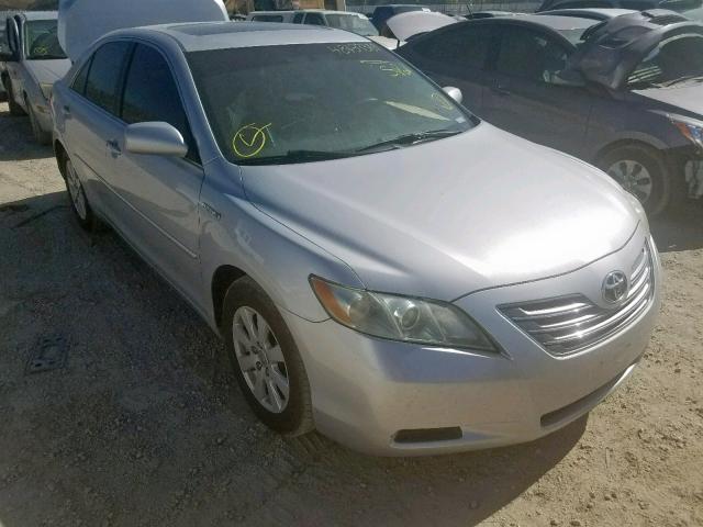 4T1BB46K09U092960 - 2009 TOYOTA CAMRY HYBR SILVER photo 1