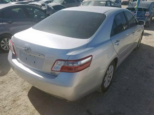 4T1BB46K09U092960 - 2009 TOYOTA CAMRY HYBR SILVER photo 4