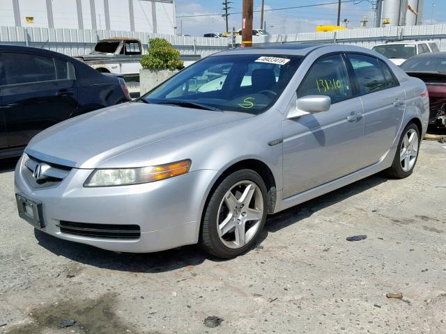 19UUA66206A070015 - 2006 ACURA 3.2TL SILVER photo 2