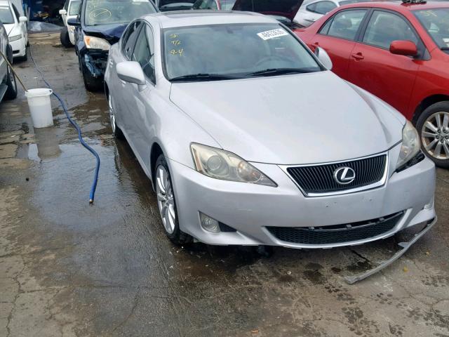 JTHCK262465006146 - 2006 LEXUS IS 250 SILVER photo 1