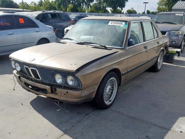 WBADK8301F9546863 - 1985 BMW 528 E AUTO TAN photo 2