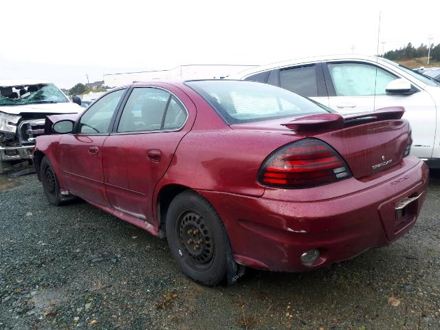 1G2NF52E04M676378 - 2004 PONTIAC GRAND AM S RED photo 3