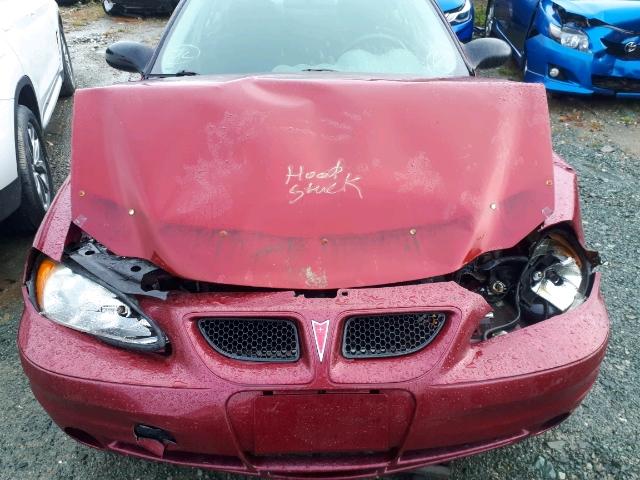 1G2NF52E04M676378 - 2004 PONTIAC GRAND AM S RED photo 9