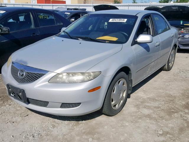 1YVFP80C845N24112 - 2004 MAZDA 6 I SILVER photo 2