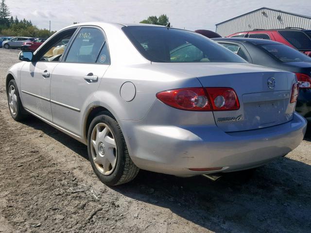 1YVFP80C845N24112 - 2004 MAZDA 6 I SILVER photo 3