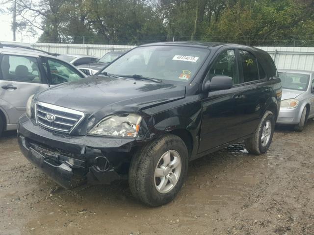 KNDJD736675750579 - 2007 KIA SORENTO EX BLACK photo 2