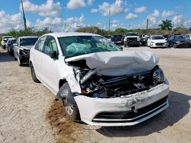 3VW2K7AJ0FM318853 - 2015 VOLKSWAGEN JETTA BASE 白色 照片 1