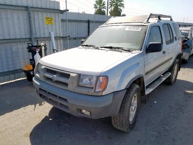 5N1ED28Y41C545937 - 2001 NISSAN XTERRA XE SILVER photo 2