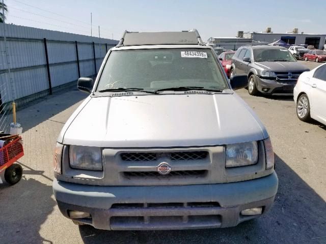 5N1ED28Y41C545937 - 2001 NISSAN XTERRA XE SILVER photo 9