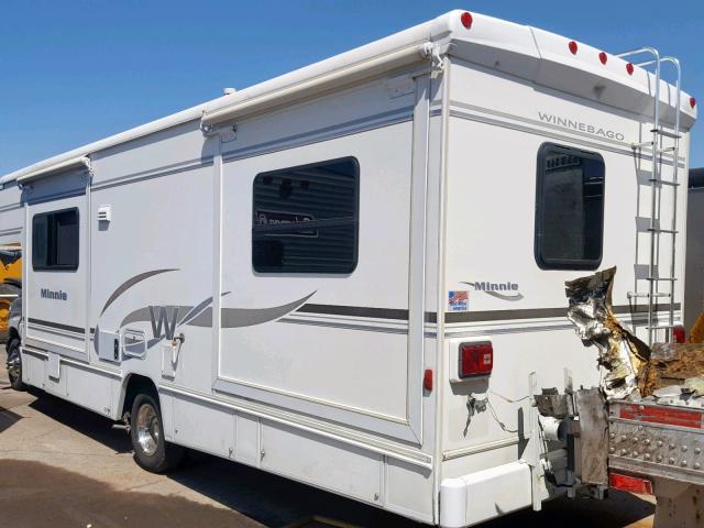 1FDXE45S04HA12606 - 2004 WINNEBAGO MINNIEWINN WHITE photo 3