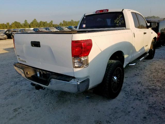 5TFRY5F16CX120376 - 2012 TOYOTA TUNDRA DOU WHITE photo 4