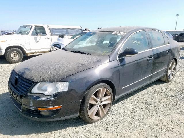 WVWJM7AN0AE090427 - 2010 VOLKSWAGEN PASSAT KOM BLACK photo 2