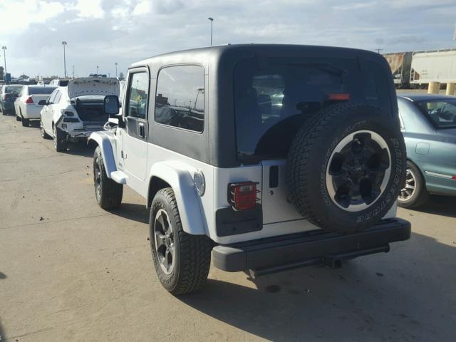 1J4FA44S96P755409 - 2006 JEEP WRANGLER / SILVER photo 3