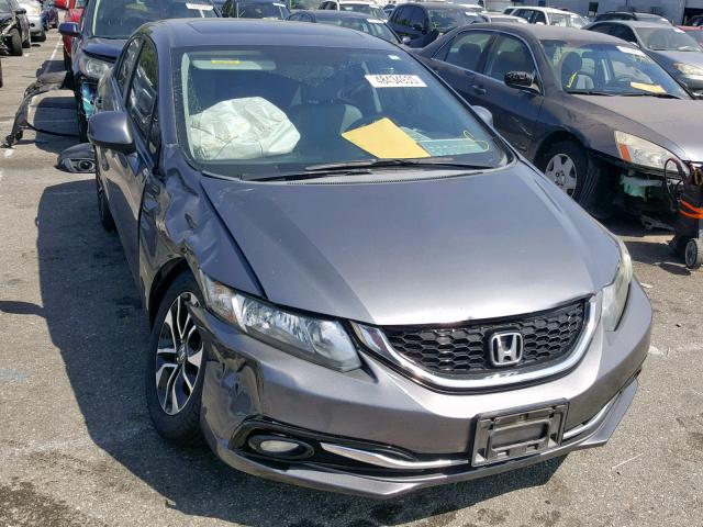 19XFB2F93DE227038 - 2013 HONDA CIVIC EXL 灰色 照片 1