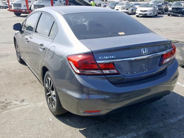 19XFB2F93DE227038 - 2013 HONDA CIVIC EXL 灰色 照片 3