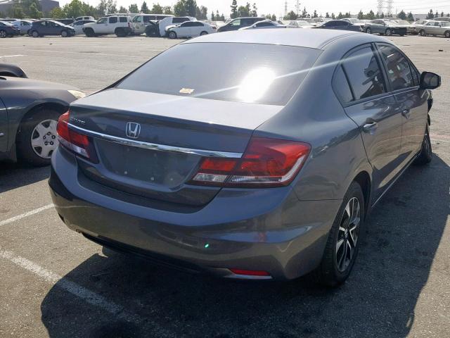 19XFB2F93DE227038 - 2013 HONDA CIVIC EXL 灰色 照片 4