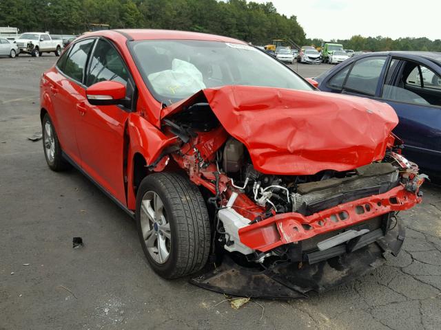 1FADP3F27EL140131 - 2014 FORD FOCUS SE RED photo 1